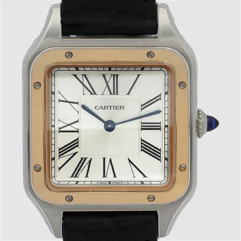 relogio cartier santos dumont replica|cartier santos watch authenticity.